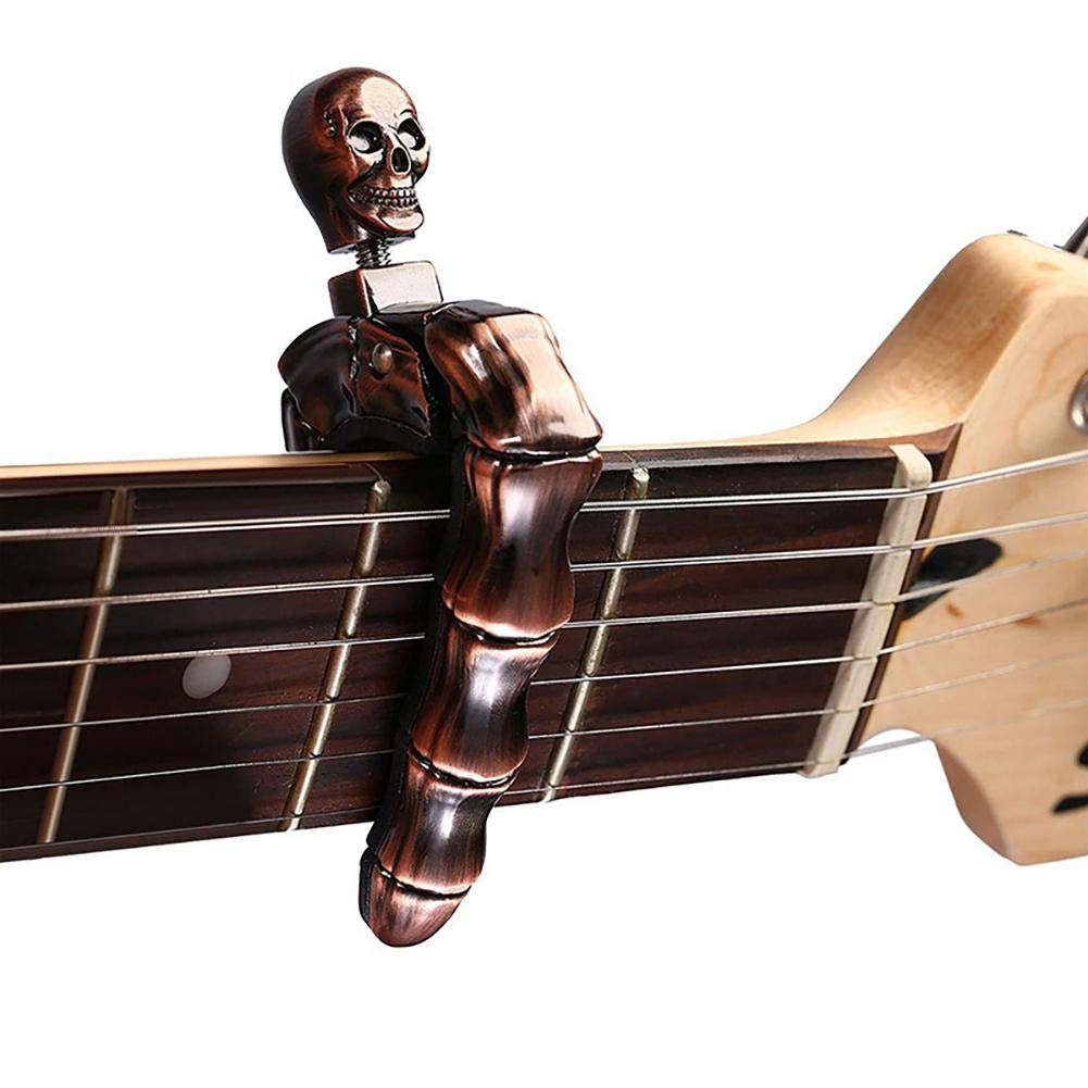 Musical Instrument Mandolin - Guitar Capo Skull Capo for Acoustic