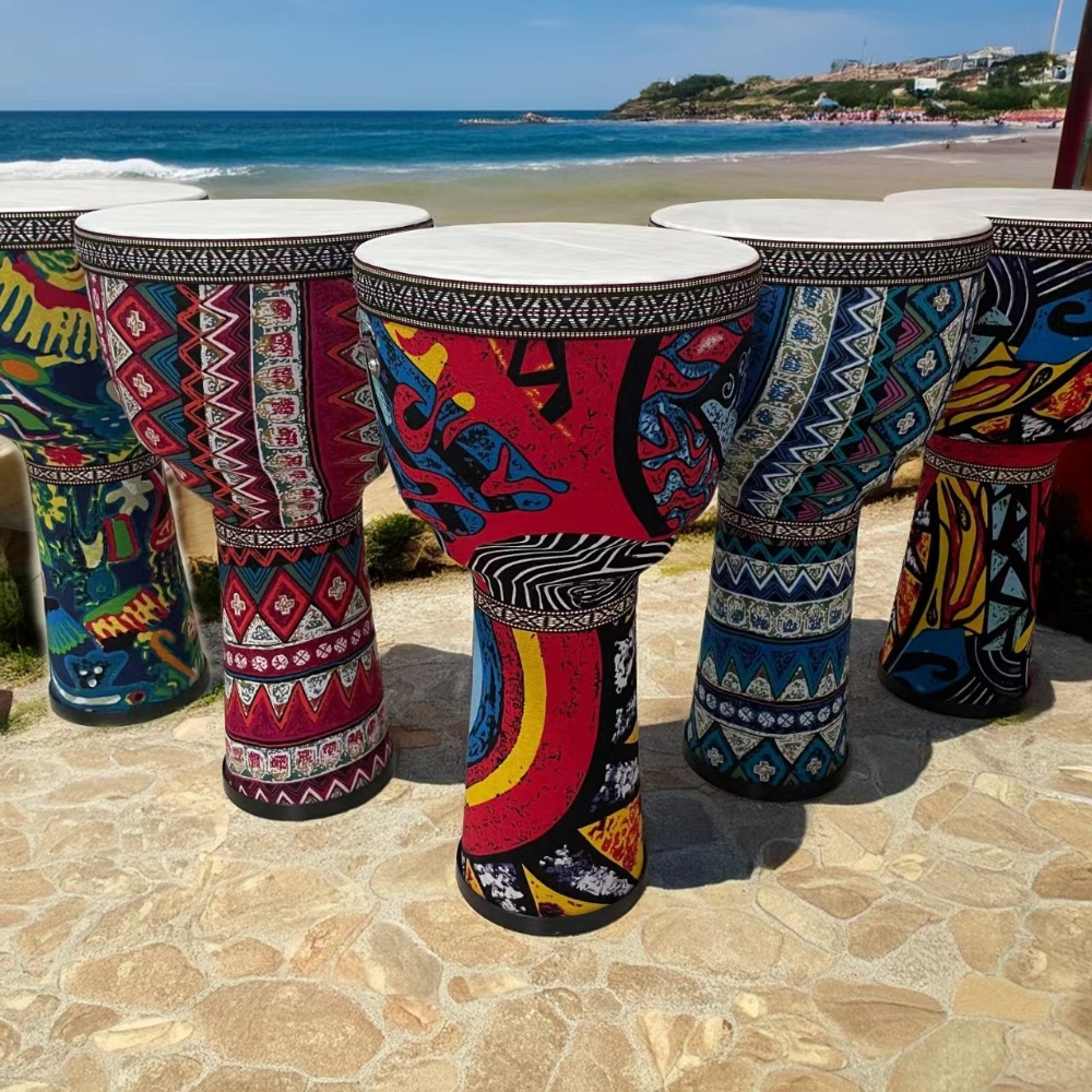 Musical Instrument Djembe - Portable 8.5 Inch African Djembe Drum