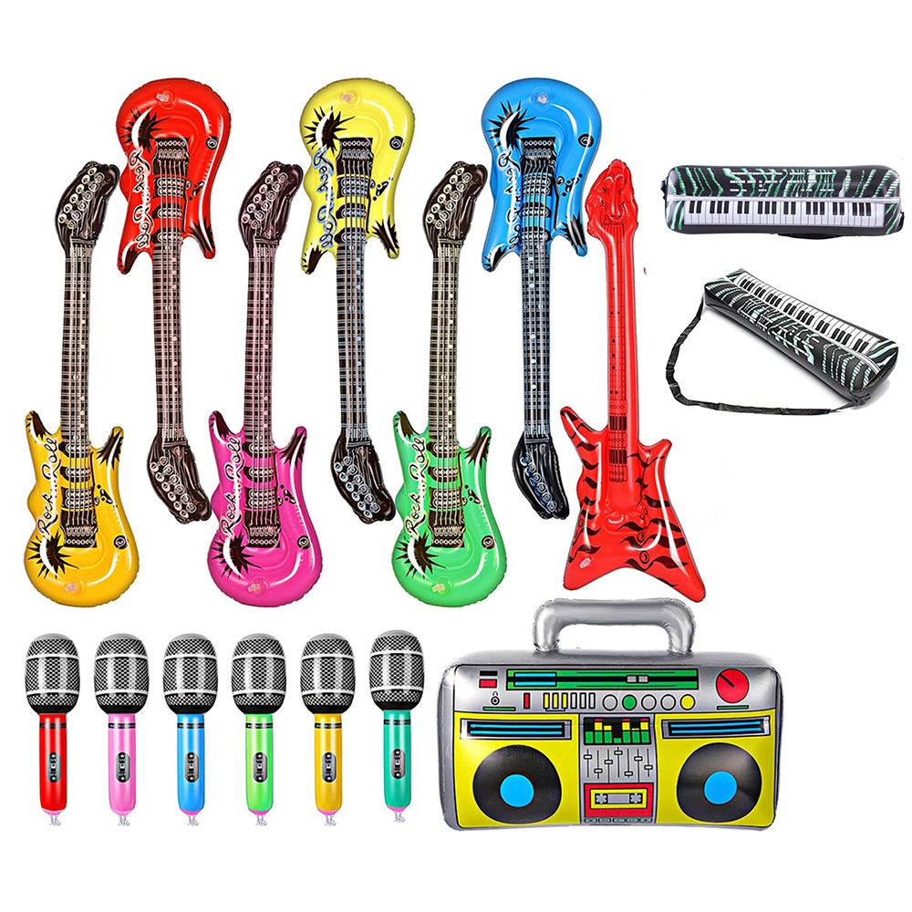 Inflatable Instruments Toy Set - Musical Instrument You Blow Into recension och pris