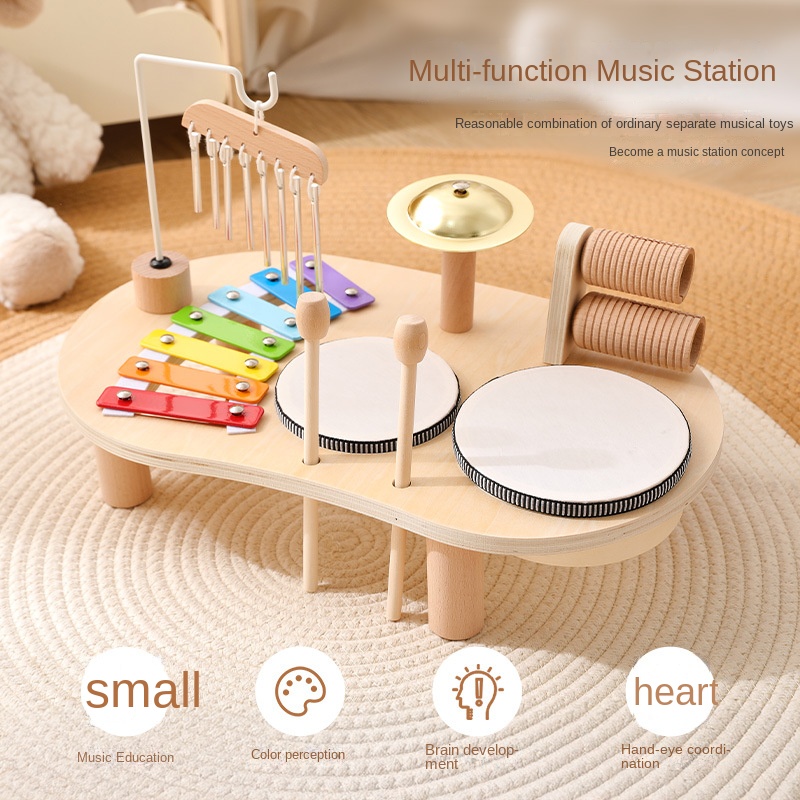 LazyChild Kids Educational Toy - Musical Instruments Game recension och pris