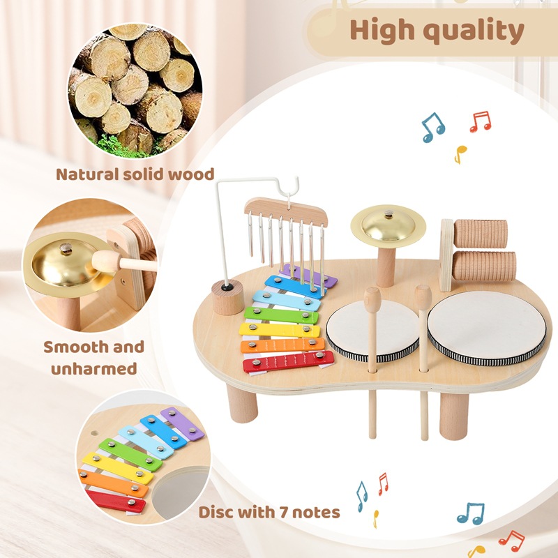 LazyChild Kids Educational Toy - Musical Instruments Game recension och pris