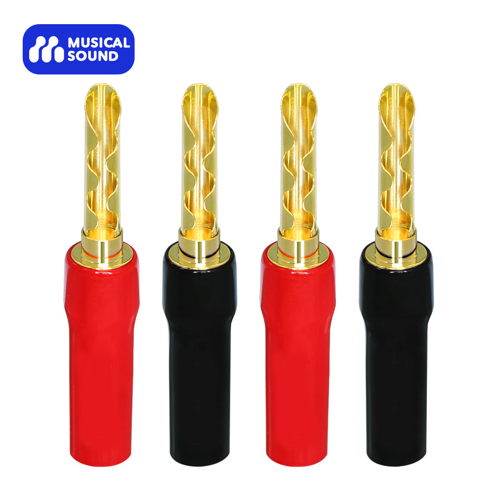 Musical Sound Banana Plugs for - Musical Instrument Amplifier recension och pris