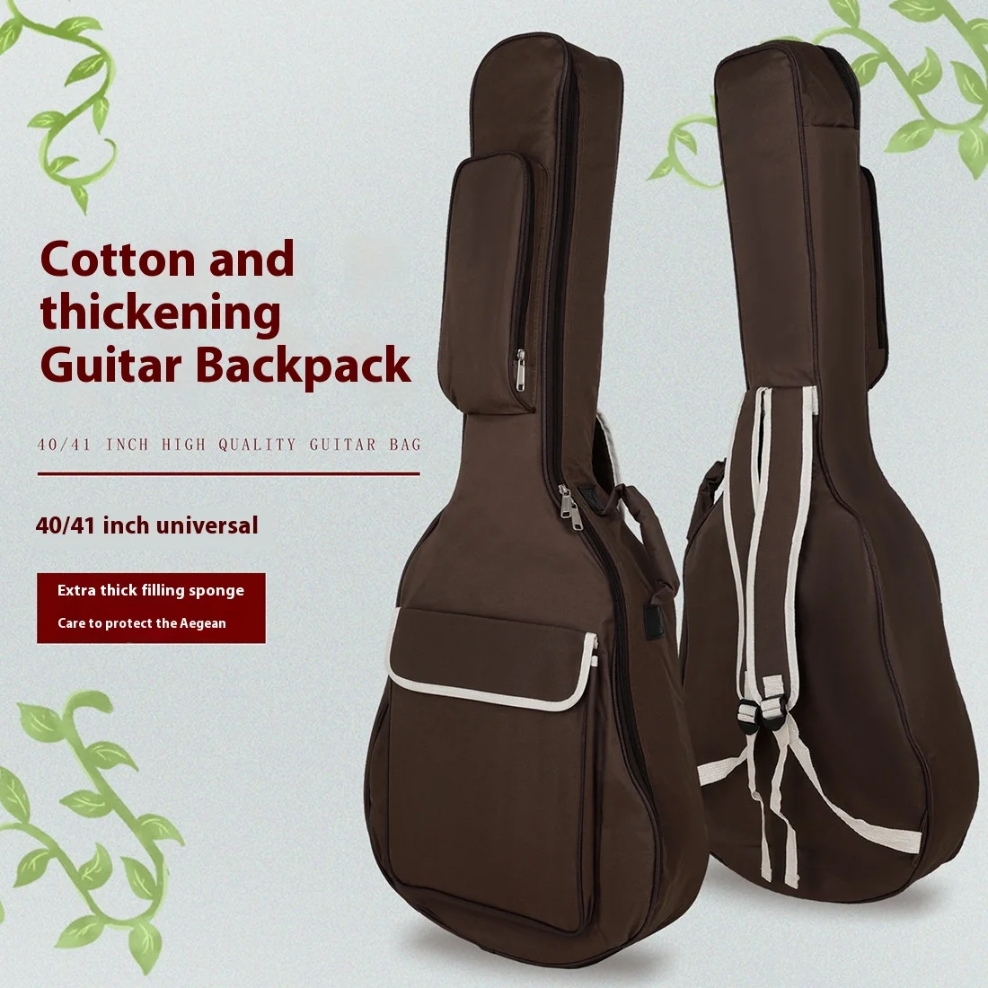 40/41 Inch Acoustic Guitar Bac - Musical Instrument Bassoon recension och pris