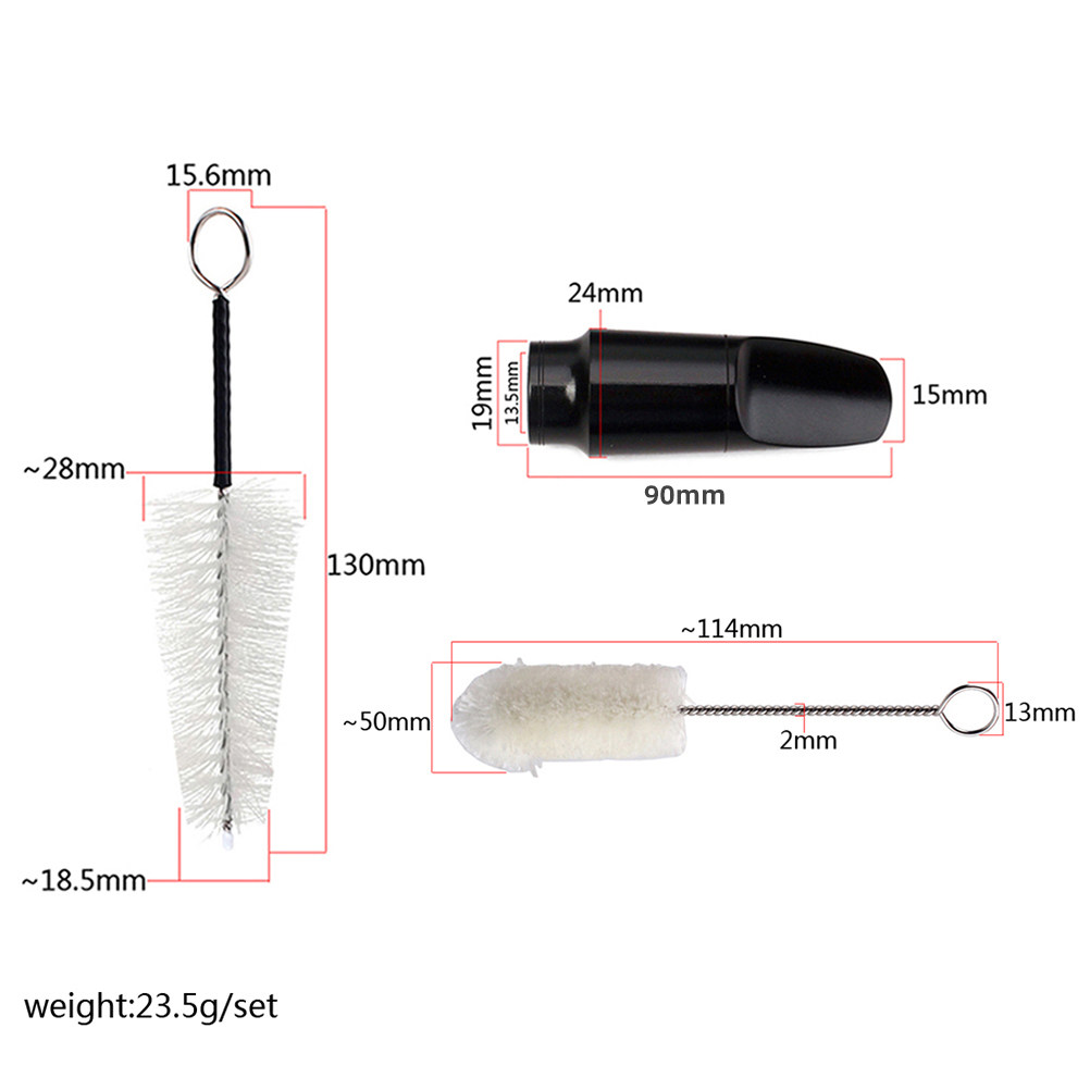 2Pcs Saxophone Mouthpiece Bull - Musical Instrument You Blow Into recension och pris