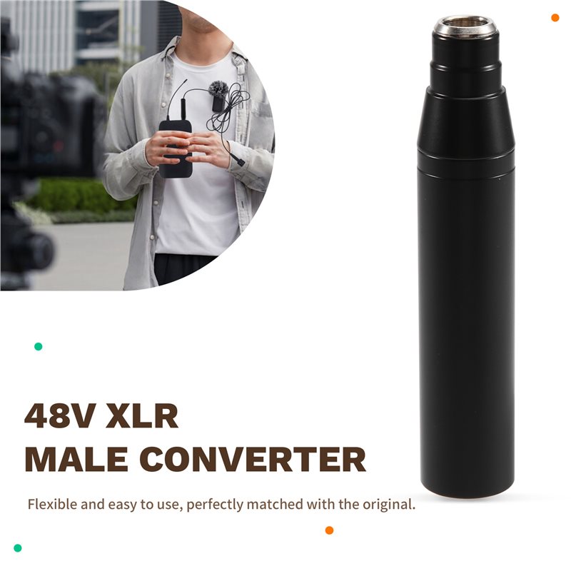 Phantom Power 48V Male XLR For - Musical Instrument Amplifier recension och pris