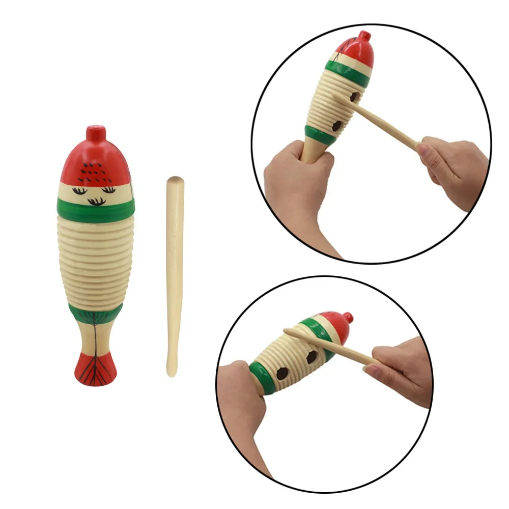 Wooden Fish Musical Orff Percu - Musical Instruments Game recension och pris