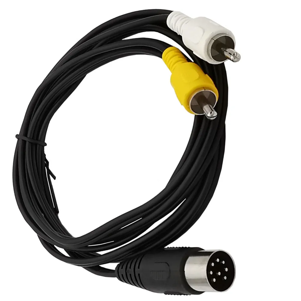 Din 8 Pin to 2RCA Cable 8Pin D - Musical Instrument Amplifier recension och pris