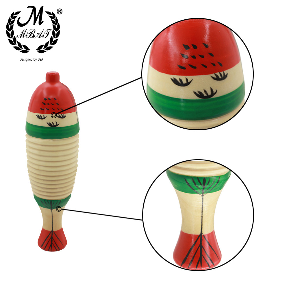 M MBAT Wooden Fish Toy Game Pe - Musical Instruments Game recension och pris