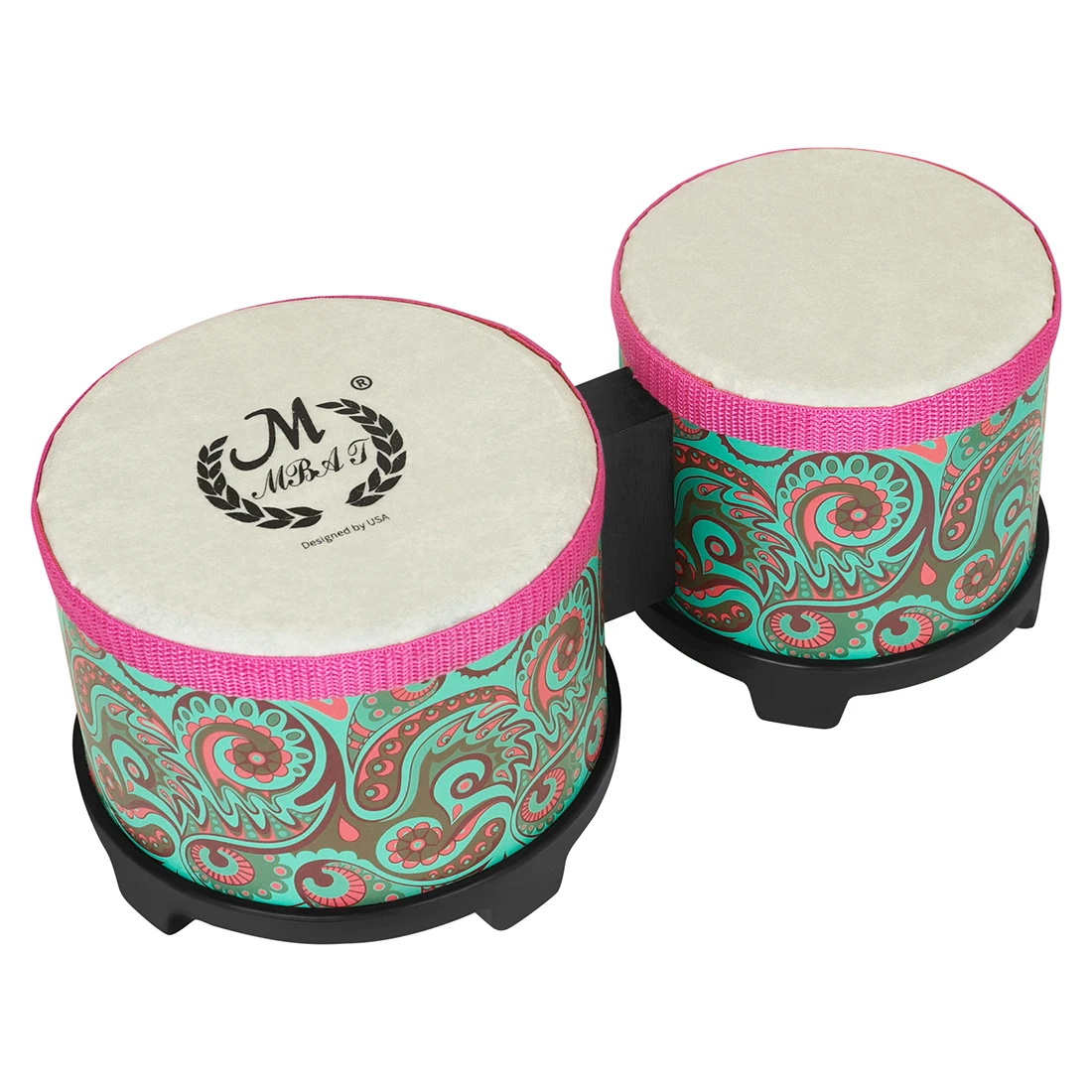 M MBAT Bongo Drum 5-inch and 6 - Bongo Drum Set recension och pris