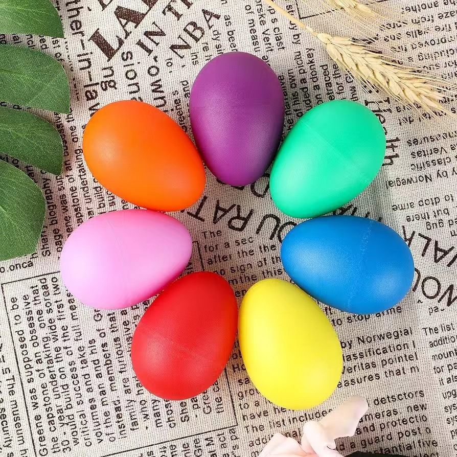 2Pcs Egg Shakers Plastic Percu - Musical Instruments Game recension och pris