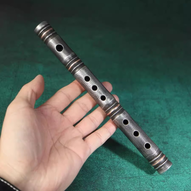 Traditional Flute Copper Handm - Musical Instrument You Blow Into recension och pris