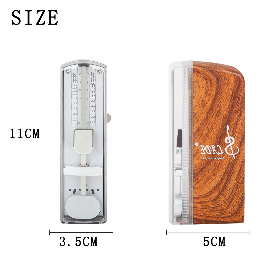 Mechanical Metronome Portable  - Violin Musical Instrument recension och pris