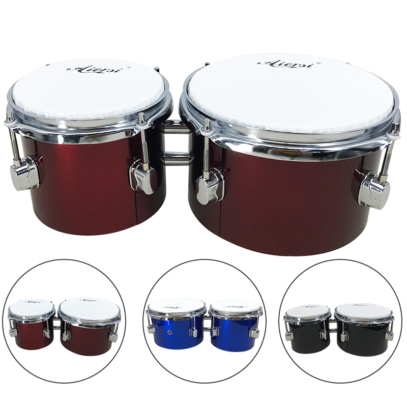 Blue Colour Custom Brand Made  - Bongo Drum Set recension och pris