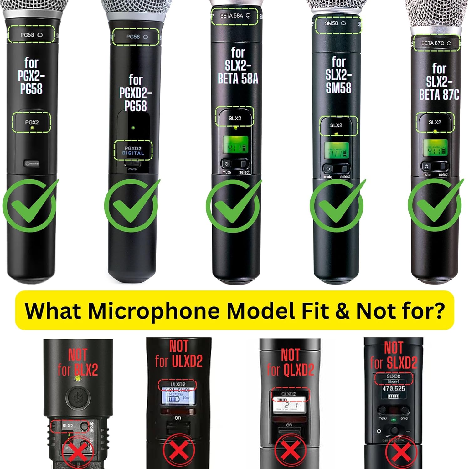 Battery Cap Cover Replacement  - Shure Mic Mv7 recension och pris