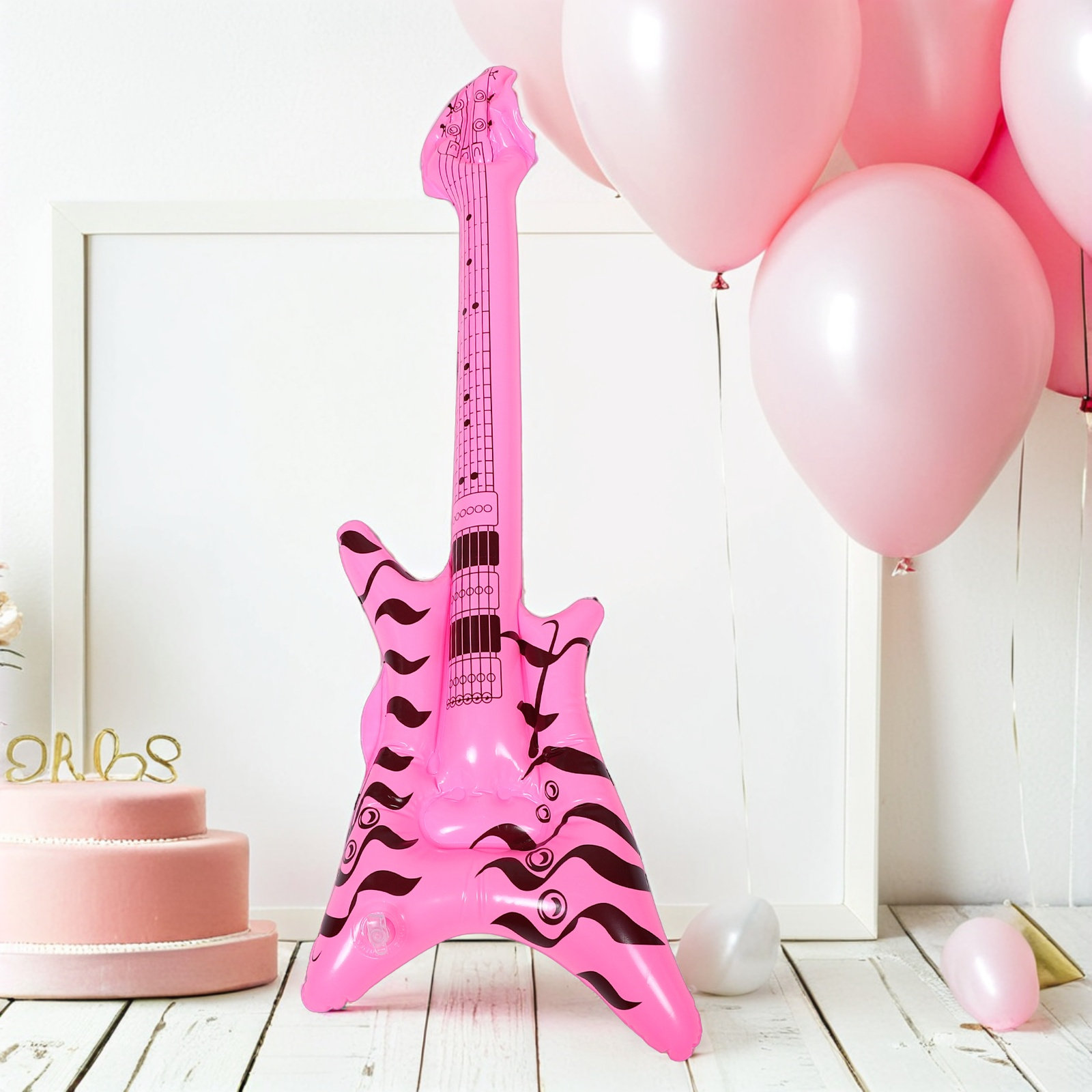 Inflatable Guitar Rock and Rol - Musical Instrument You Blow Into recension och pris