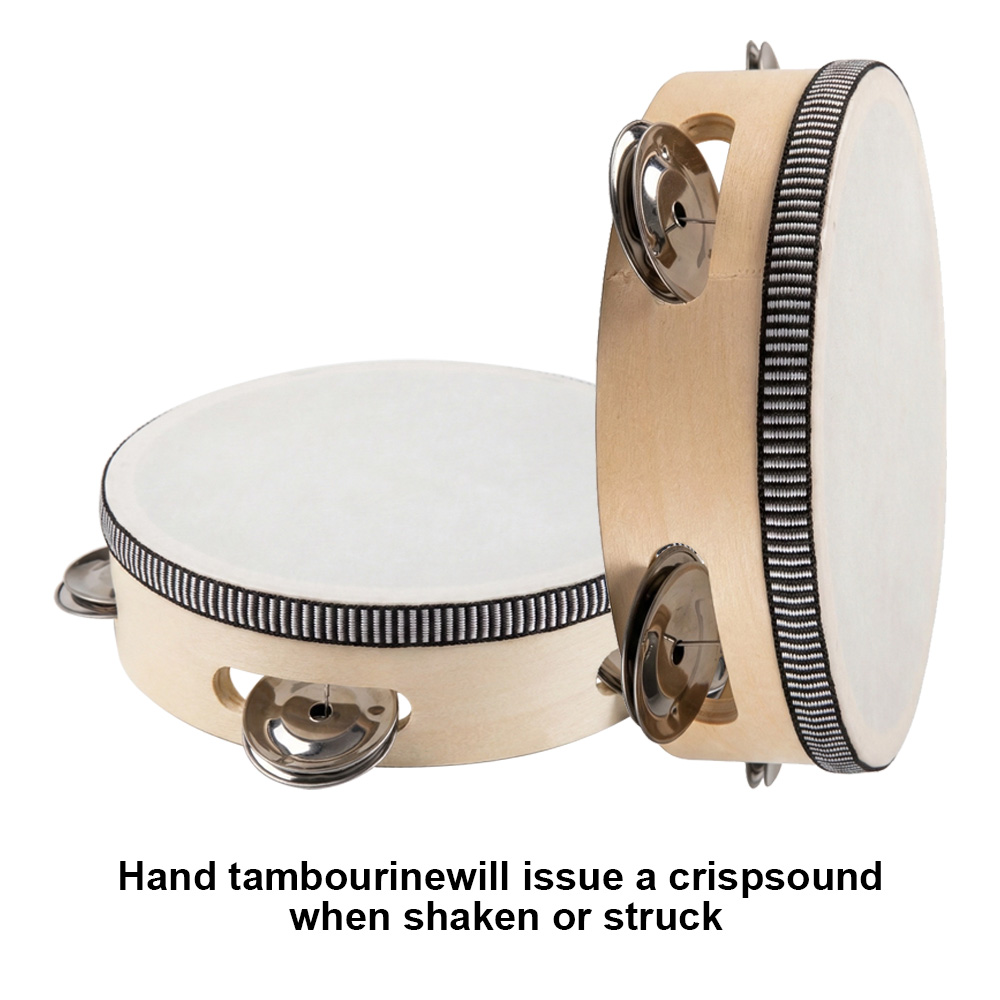 6inch Hand Held Drum Tambourin - Musical Instruments Game recension och pris