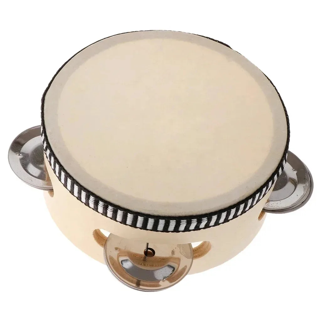 6inch Hand Held Drum Tambourin - Musical Instruments Game recension och pris