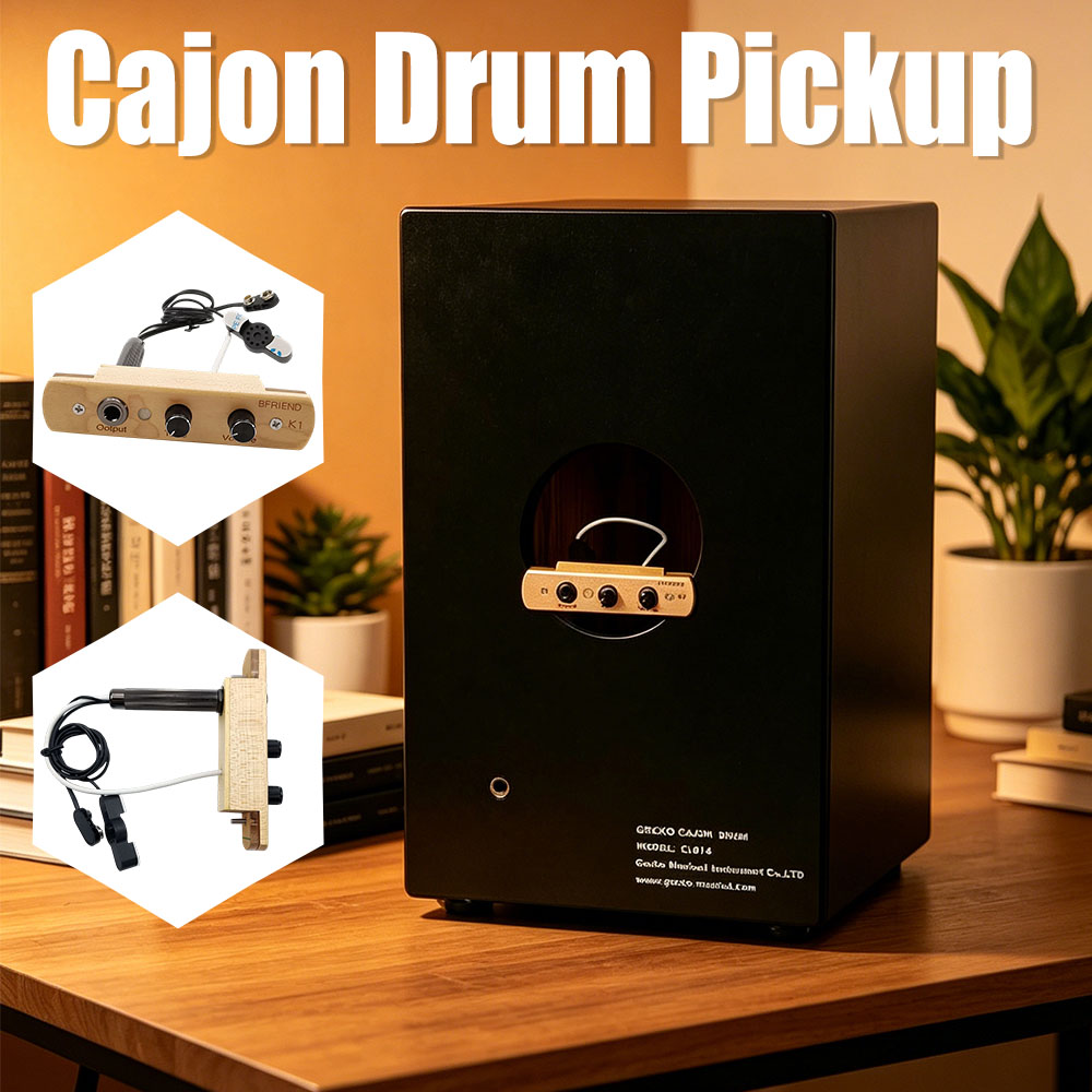 Cajon Box Drum Preamp/Pickup w - Cajon Box Drum recension och pris