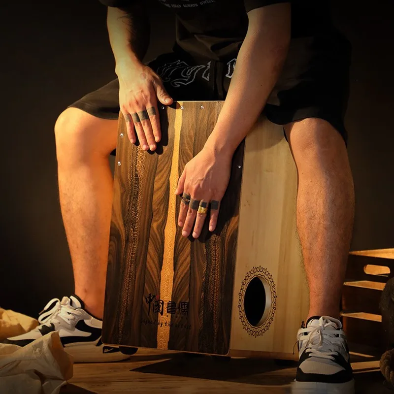 Solid Wood Cajon Box Drum Prof - Cajon Box Drum recension och pris